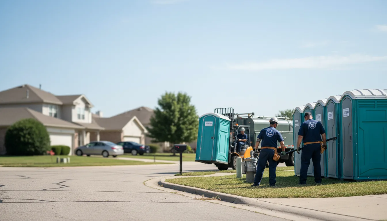 Porta Potty Rental in Magness, AR near me